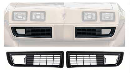 1980 Pontiac Firebird/TransAm FRONT GRILL; WITH HARDWARE; RH & LH; PAIR | GH12628F