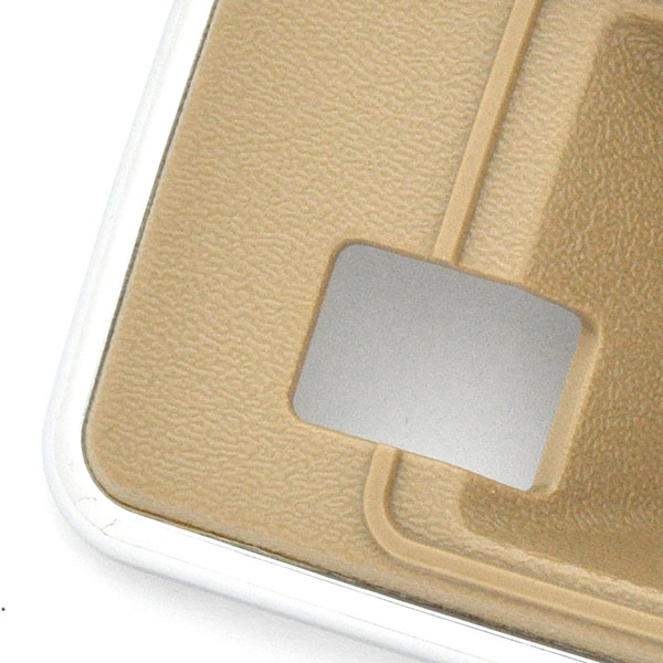 1979 Pontiac Firebird/TransAm DELUXE DOOR HANDLE ESCUTCHEON (THIN CHROME EDGE) CAMEL - PAIR | IN12747F