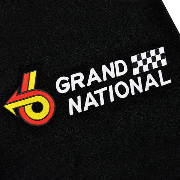 1986 Buick Skylark/GS/Regal/GN GRAND NATIONAL CARPETED FLOOR MAT SET OF 4 (GRAND NATIONAL - RED & YELLOW TURBO 6) | IN12814S