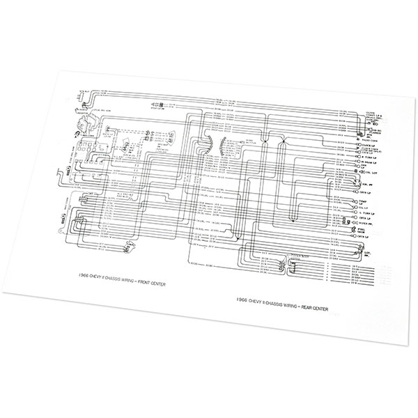 1966 Chevrolet Nova/Chevy II WIRING DIAGRAM MANUAL | Chevrolet Nova