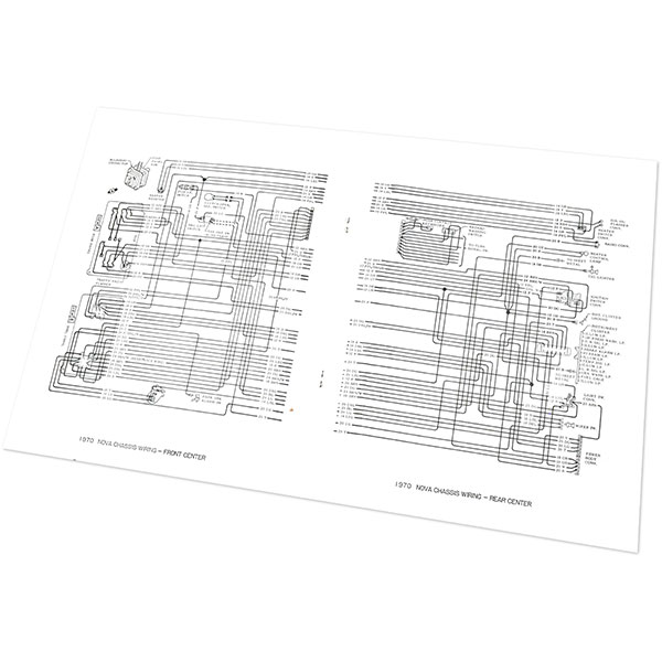 1970 Chevrolet Nova/Chevy II WIRING DIAGRAM MANUAL | MP0109