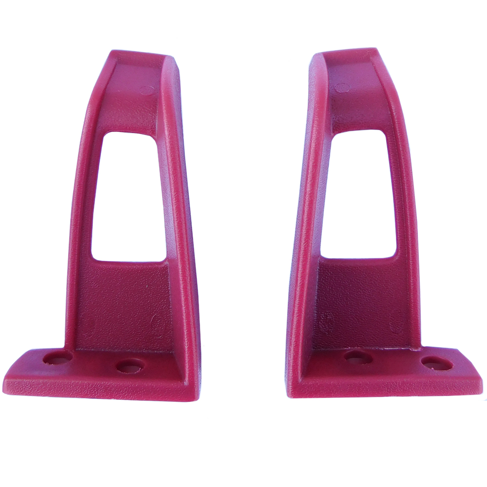 1983 Chevrolet El Camino SEAT BELT GUIDES (RED) -  PAIR | IN12854Z