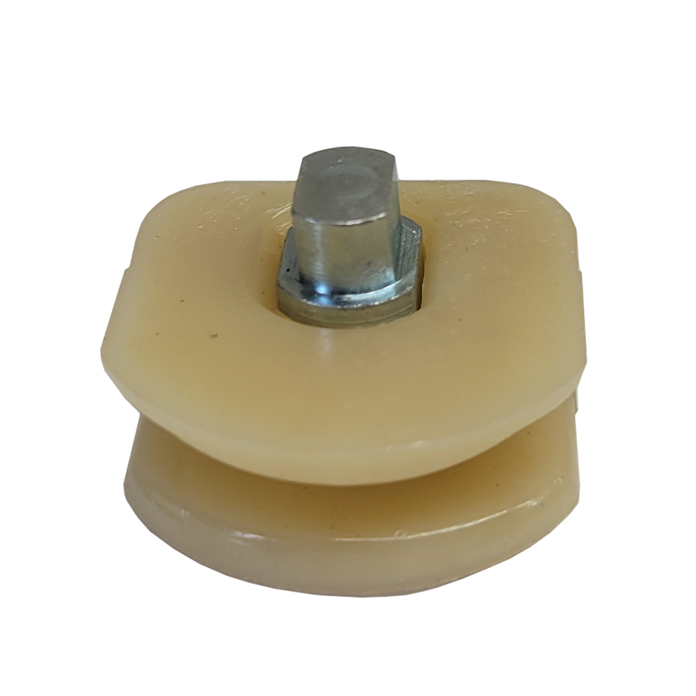 1971 Chevrolet Impala/Caprice/Bel Air REAR QUARTER WINDOW GUIDE AND RIVET (ATTACHES TO METAL BRACKET AT BOTTOM OF WINDOW) - EA | GL12869P