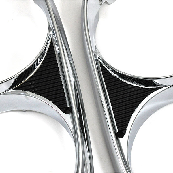1965 Pontiac GTO/LeMans/Tempest HEADLAMP BEZEL; DIECAST CHROME; PAIR | GH12879G