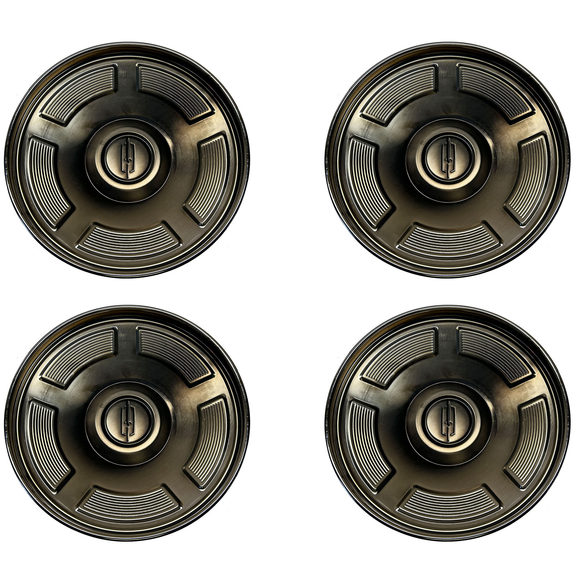 1966 Oldsmobile Cutlass/442/F85 STANDARD WHEEL COVERS (POVERTY OR DOG DISH) - SET OF 4 | WT15336T