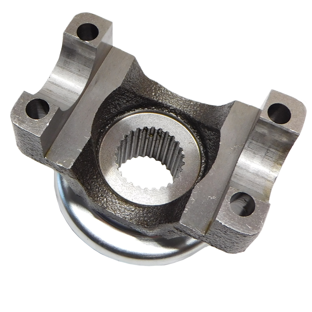 1966 Oldsmobile Cutlass/442/F85 27 SPLINE 8.5 10 BOLT REAR END DIFFERENTIAL YOKE WITH 1.94 SEAL DIAMETER EY3R-8510, INSIDE SNAPRING DESIGN | SU15360A
