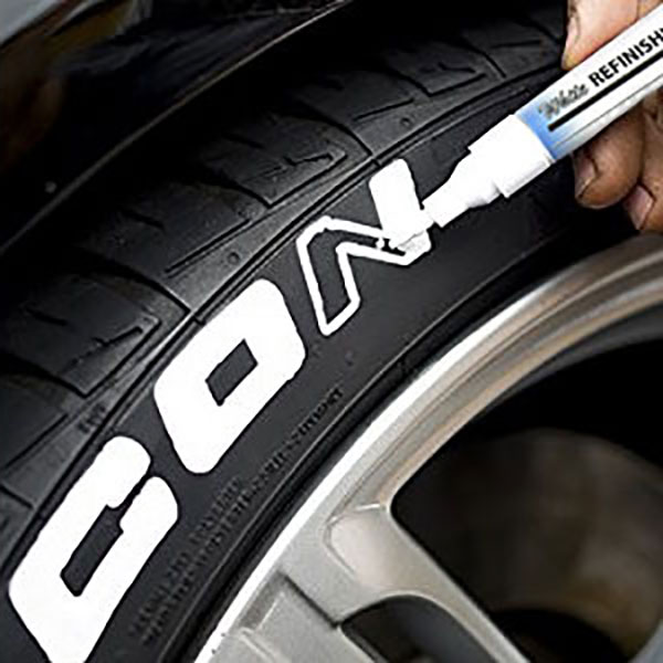 1987 Chevrolet El Camino FIREWALL FACTORY CHALK MARKINGS PAINT MARKER PEN (WHITE) | PT6208Z
