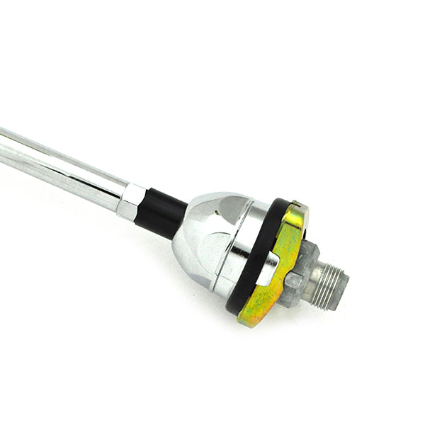 1966 Chevrolet El Camino FENDER MOUNT ANTENNA ASSEMBLY WITH ADJUSTABLE MAST, ROUND TIP, WITHOUT LEAD | RD15416C