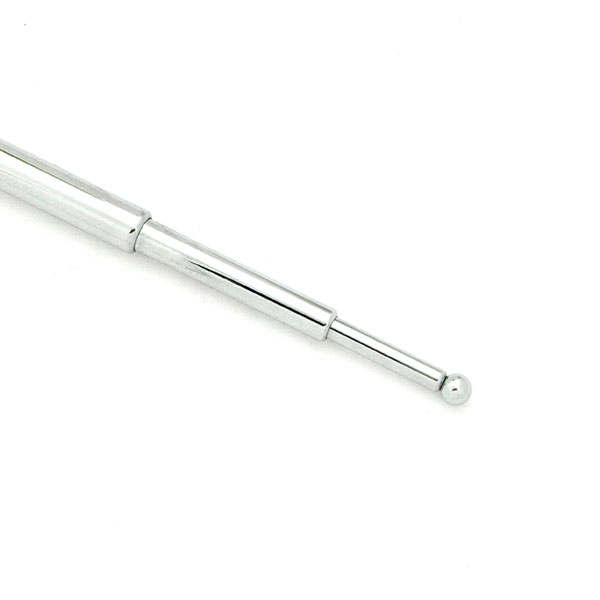 1966 Chevrolet El Camino FENDER MOUNT ANTENNA ASSEMBLY WITH ADJUSTABLE MAST, ROUND TIP, WITHOUT LEAD | RD15416C