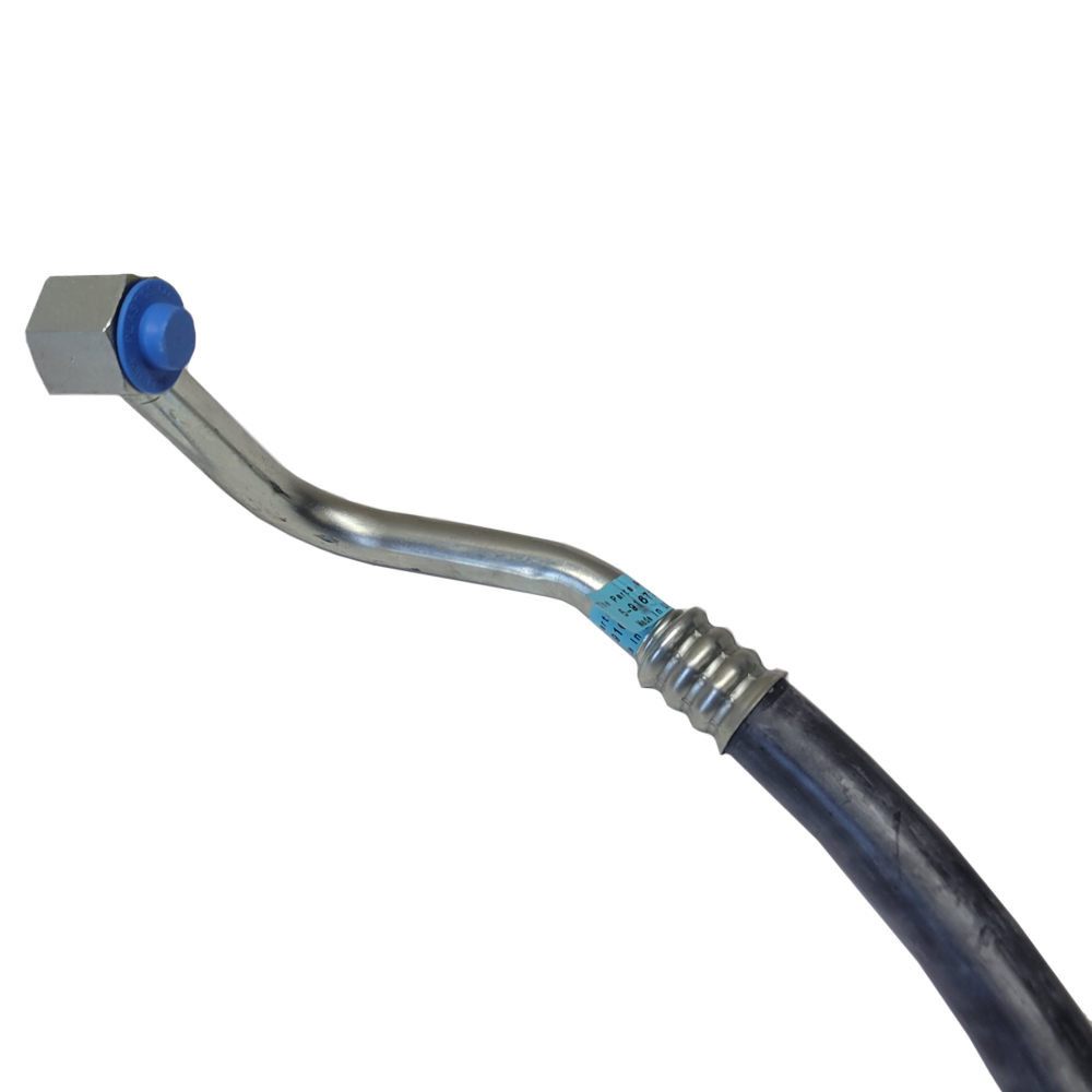 1968 Buick Skylark/GS/Regal/GN COMPRESSOR TO POA VALVE HOSE - THIS IS THE RUBBER HOSE WITH ALUMINUM TUBE THAT GOES FROM THE BACK OF THE COMPRESSOR TO THE POA VALVE | AC15413S