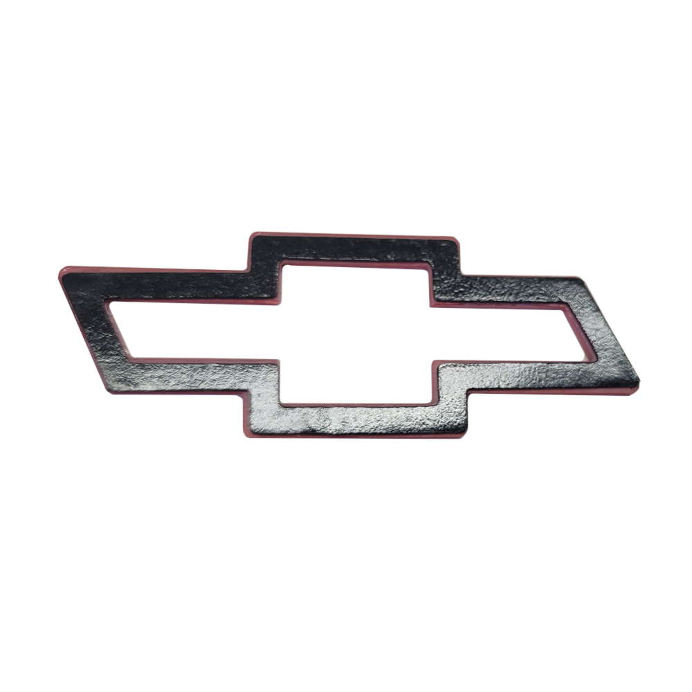2000 Chevrolet Corvette RED PLASTIC BOWTIE EMBLEM (3-3/8