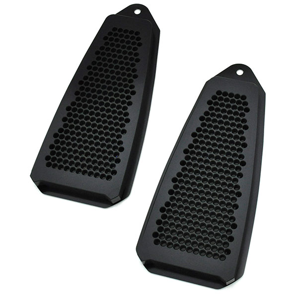 1968 Pontiac Firebird/TransAm BILLET ALUMINUM DOOR JAMB VENT ( OPEN DESIGN ) - BLACK ANODIZED FINISH | IN21723F