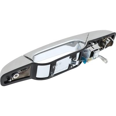 2014 GM Truck EXTERIOR DOOR HANDLE; WITH KEY HOLE; ALL CHROME; FRONT; LEFT; GM 22738721 | XP21723K