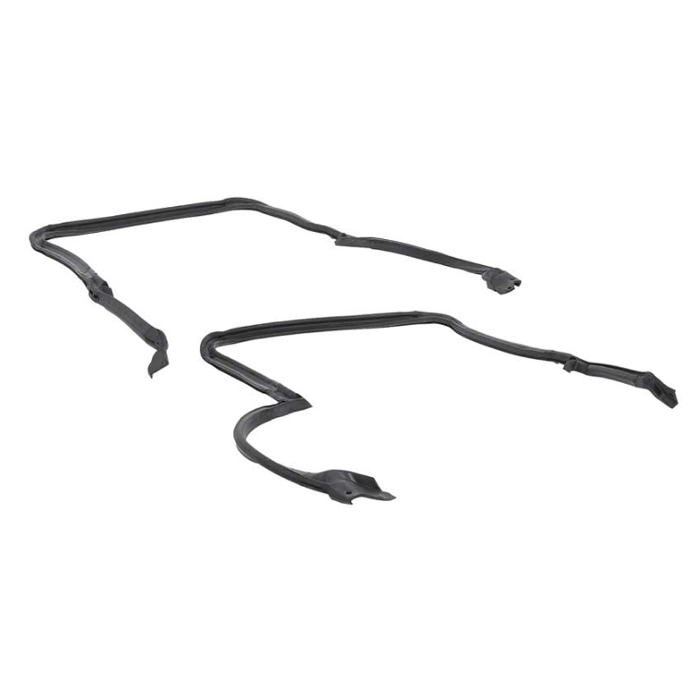 1978 Chevrolet Camaro FACTORY T-TOP WEATHERSTRIPPING (FISHER) - 2 PCS SET GM # 20176025 - 20176024 | WS3765F