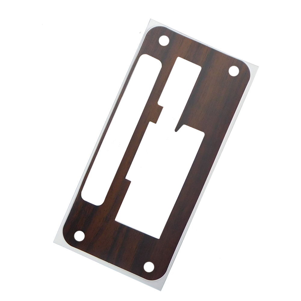 1969 Chevrolet Nova/Chevy II SHIFTER TOP PLATE WOODGRAIN INSERT (DUALGATE) YENKO | CP6321Z