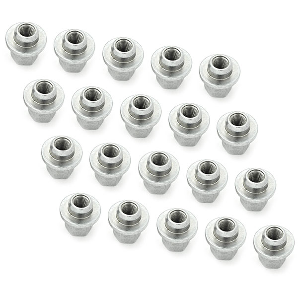 1976 Chevrolet Camaro TURBO & SNOWFLAKE ALUMINUM LUG NUT GM # 371674 â€“ SET OF 20 | WT3844Z