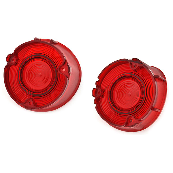 1972 Chevrolet Chevelle/Malibu TAIL LAMP LENS WITH CHROME - PAIR | XL5283V