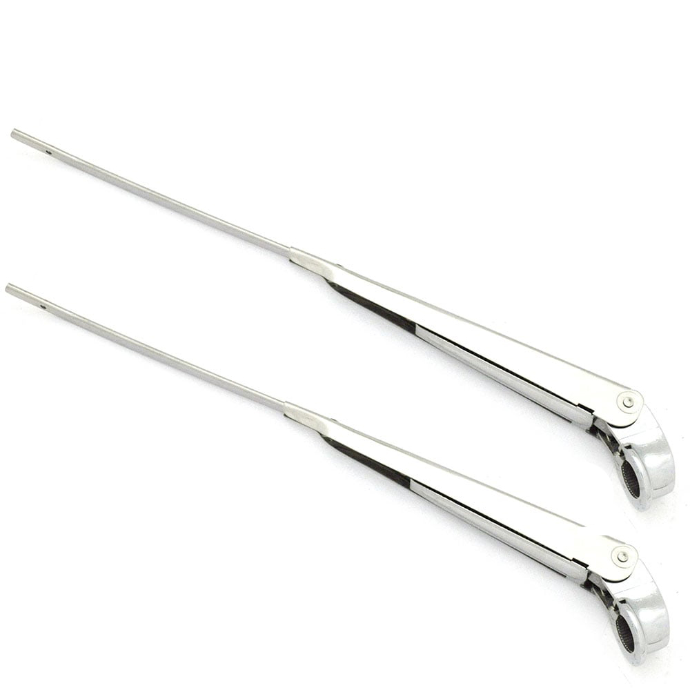 1967 Chevrolet Camaro CONVERTIBLE WIPER ARMS - POLISHED STAINLESS STEEL (CHROME) - PAIR | WW3869F