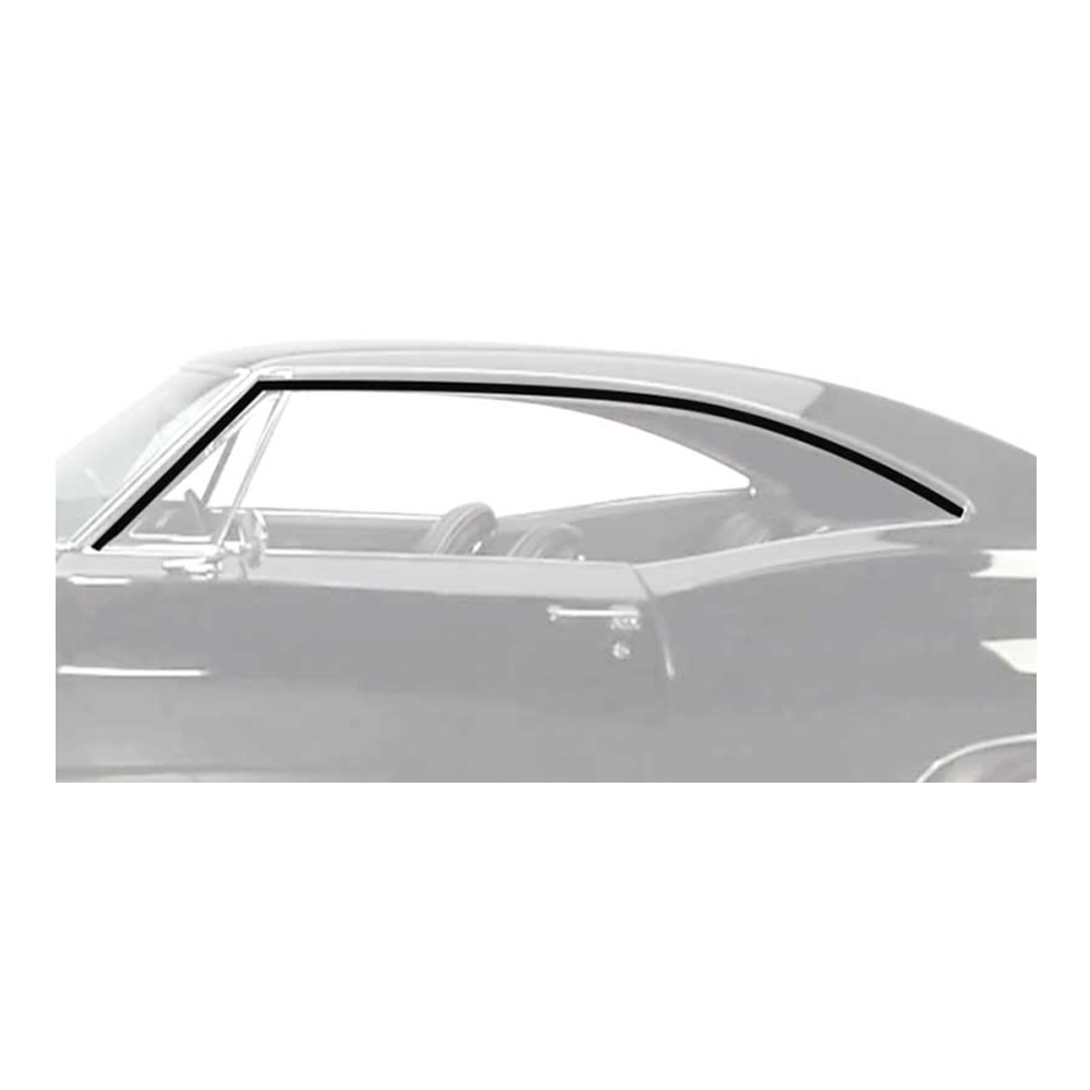 1967 Buick Full Size & Riviera ROOFRAIL WEATHERSTRIP - 2 DOOR FASTBACK - PR | WS4675Z