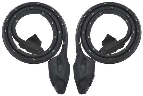 1976 Mopar Dodge/Chrysler/Plymouth DOOR FRAME WEATHERSTRIP, 2 DOOR; HARDTOP; PAIR (A-BODY) | WS52945J