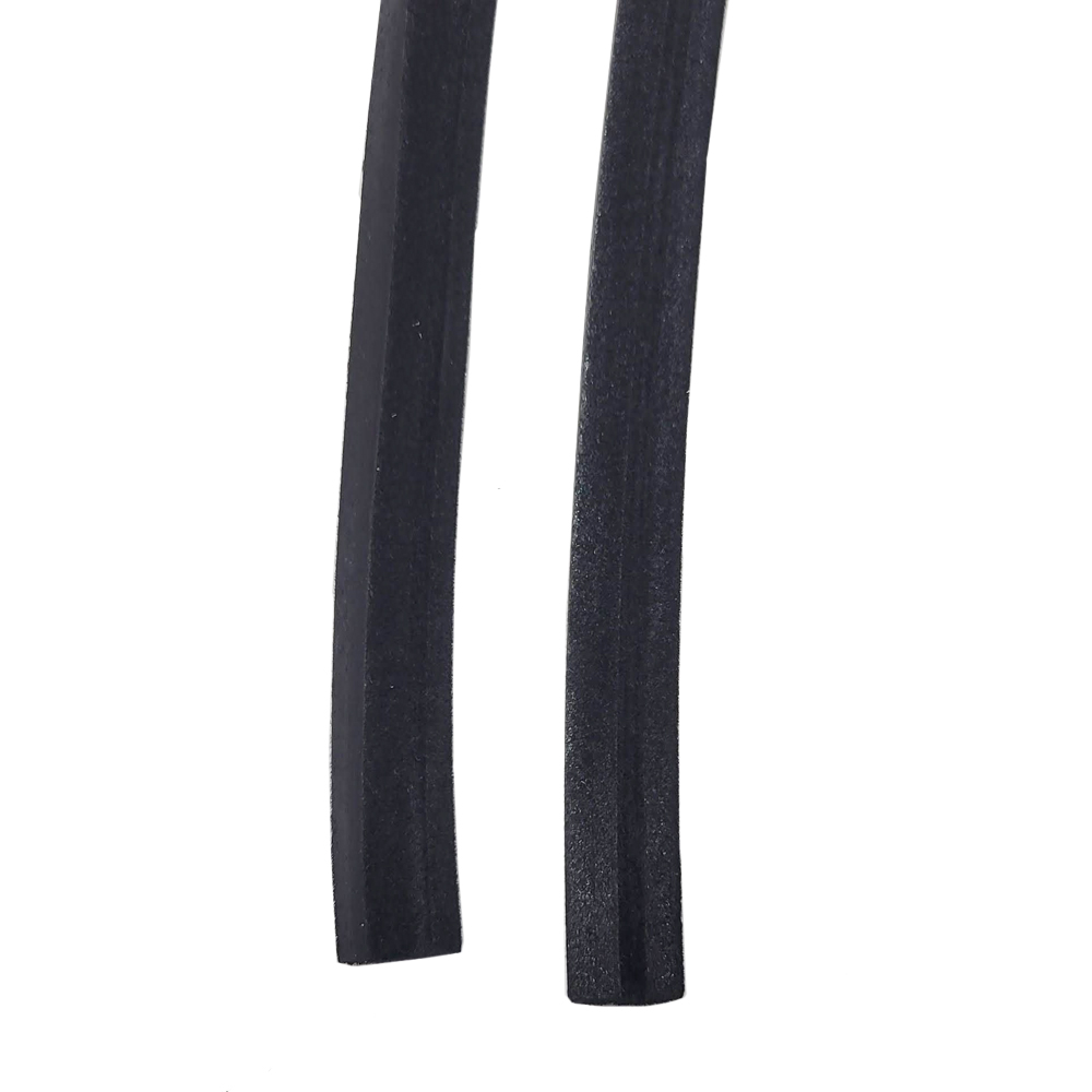 1965 Mopar Dodge/Chrysler/Plymouth QUARTER WINDOW WEATHERSTRIP SEALS - FLOCKED - PAIR(B BODY) | WS52987J