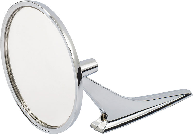 1968 Chevrolet El Camino STANDARD ROUND MIRROR (CHROME) REPRODUCTION - LH OR RH GM 3909197 | XP6566Z