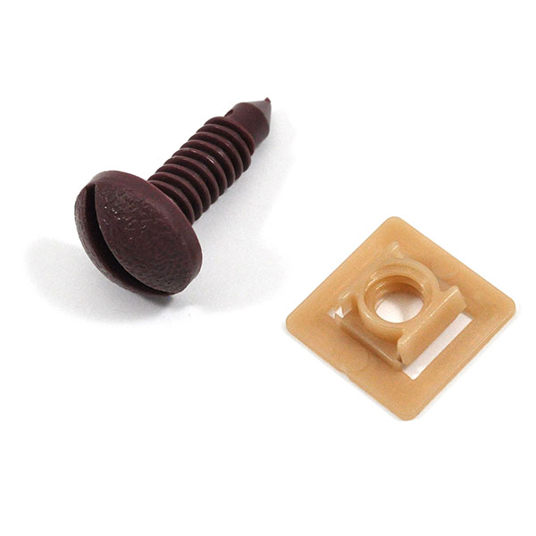 1992 Pontiac Firebird/TransAm REAR HATCH INTERIOR TRIM SCREW AND NUT SET (RED) - 12 PCS | TR3147F