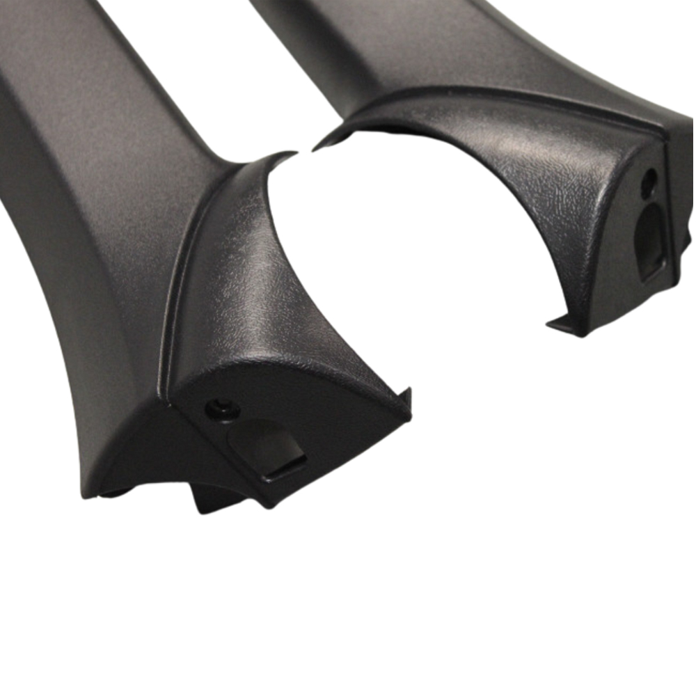 1988 Pontiac Firebird/TransAm PILLAR POST COVERS FOR CARS WITH FACTORY T-TOPS (BLACK) - PAIR | IN3870F