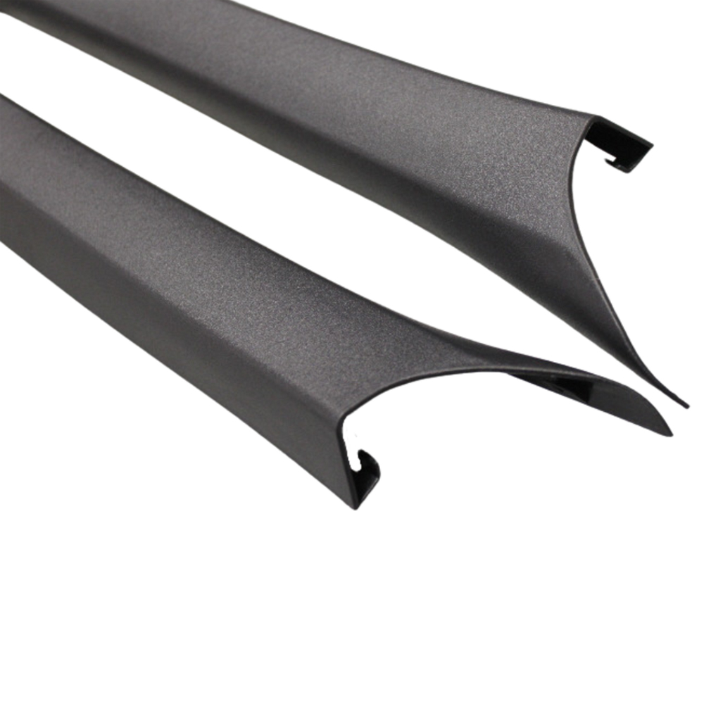 1988 Pontiac Firebird/TransAm PILLAR POST COVERS FOR CARS WITH FACTORY T-TOPS (BLACK) - PAIR | IN3870F