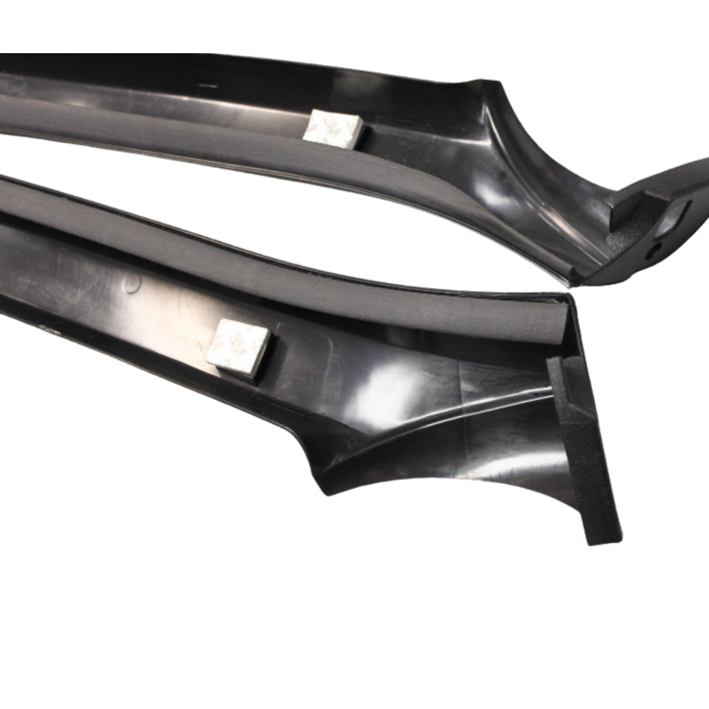 1988 Pontiac Firebird/TransAm PILLAR POST COVERS FOR CARS WITH FACTORY T-TOPS (BLACK) - PAIR | IN3870F