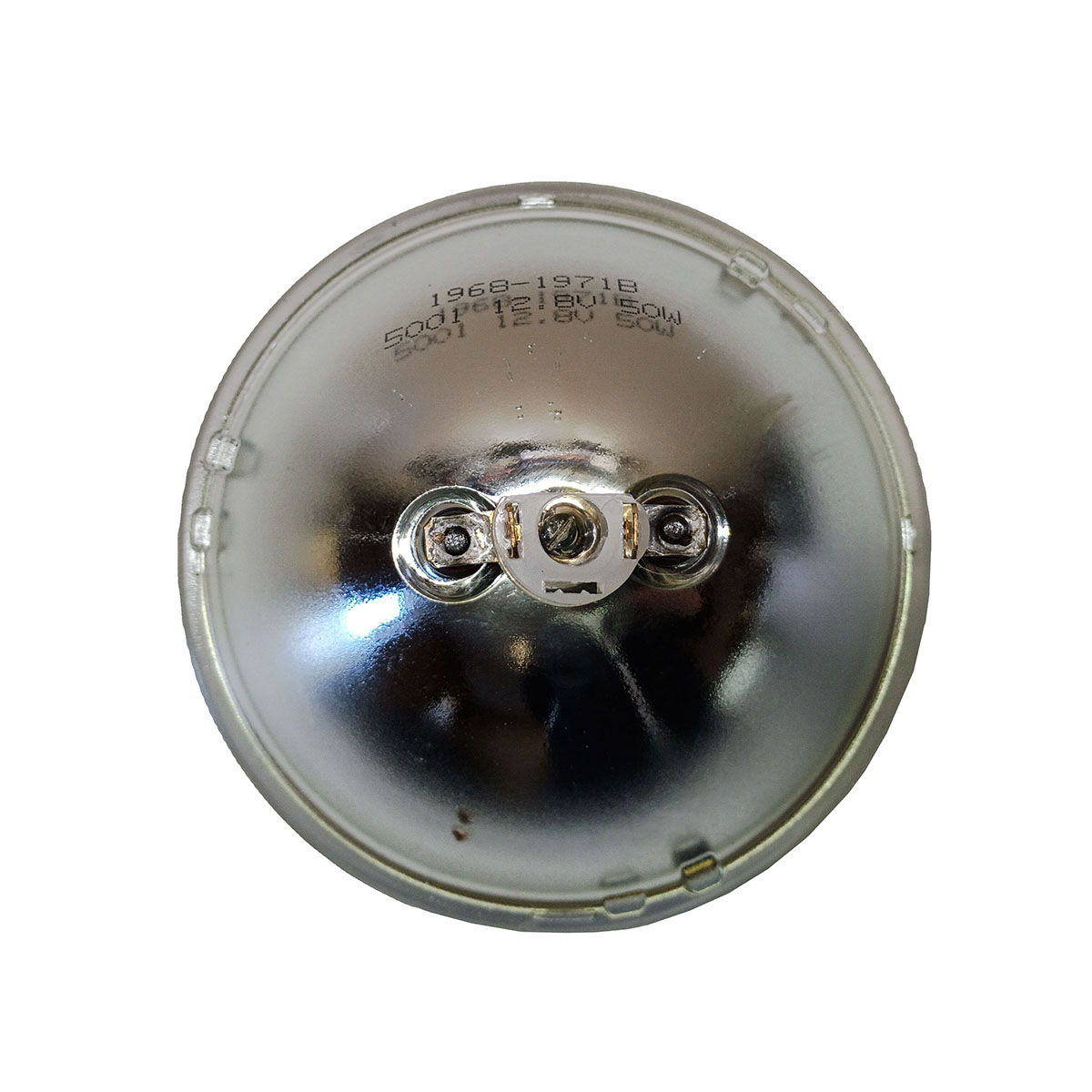 1968 Oldsmobile Full Size T-3 HEADLAMP SET OF 4 WITH CORRECT VERTICAL LINES IN T3 TRIANGLE (FOR 4 BULB SYSTEM) SALE!!! | GH7217Z