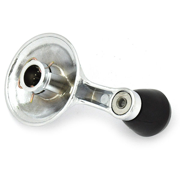 1953 Chevrolet Full Size up to 1957 VENT WINDOW HANDLE SINGLE ARM (BLACK KNOB WITH CHROME INSERT) BELAIR & 210 - EA | IN3262Z