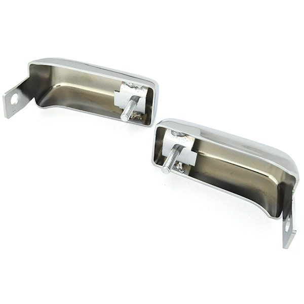 1984 Oldsmobile Cutlass/442/F85 REAR BUMPER GUARDS (CHROME) - PAIR | BP2223T