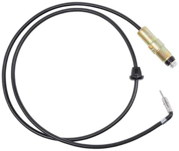 1968 Chevrolet Chevelle/Malibu FRONT ANTENNA CABLE WITH LEAD; AM/FM; 49-1/2