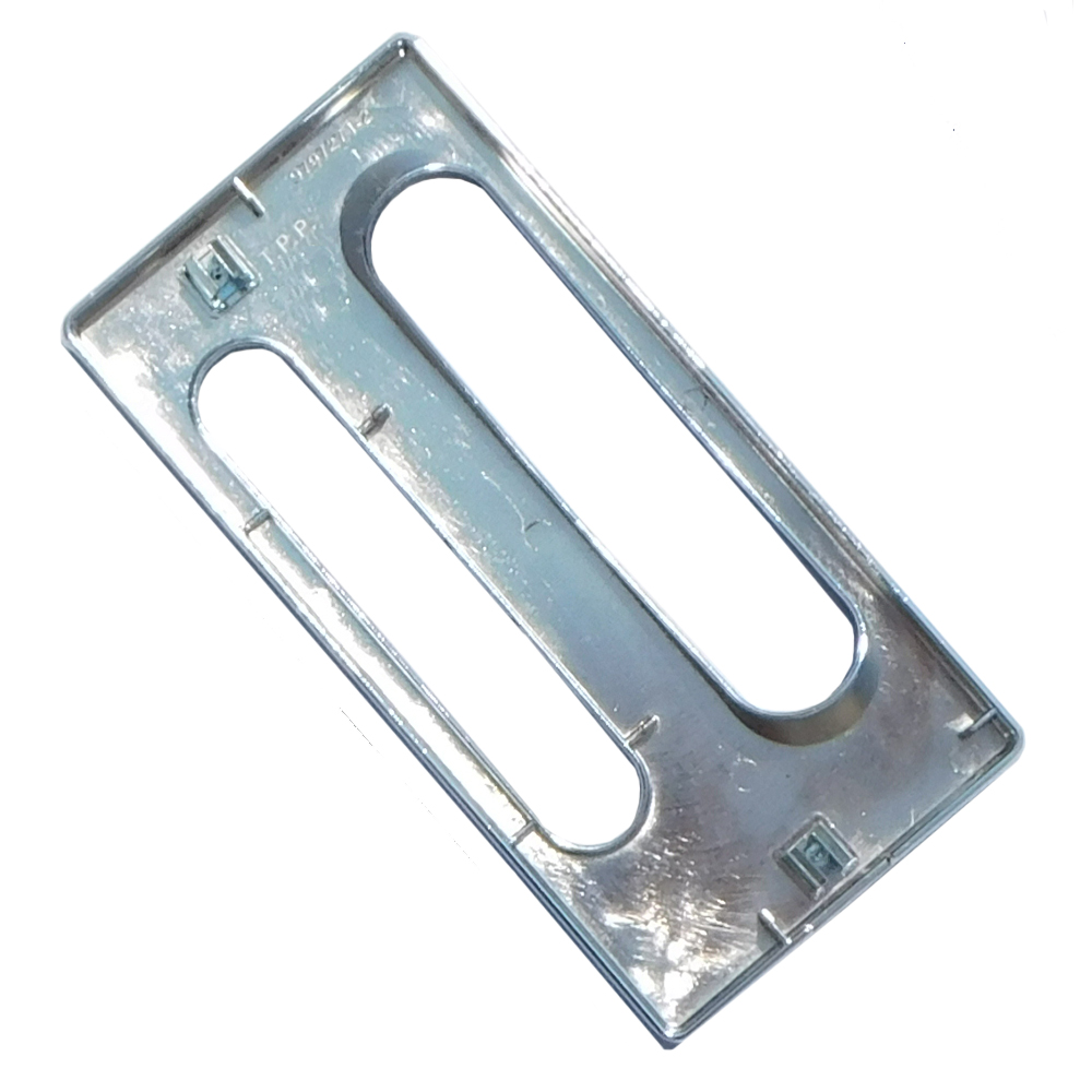 1972 Pontiac GTO/LeMans/Tempest 3 SPEED AUTOMATIC SHIFTER TOP PLATE; CHROME FINISH DIECAST; (DOES NOT INCLUDE WOODGRAIN); GM 9797271 - EA | CP2114G