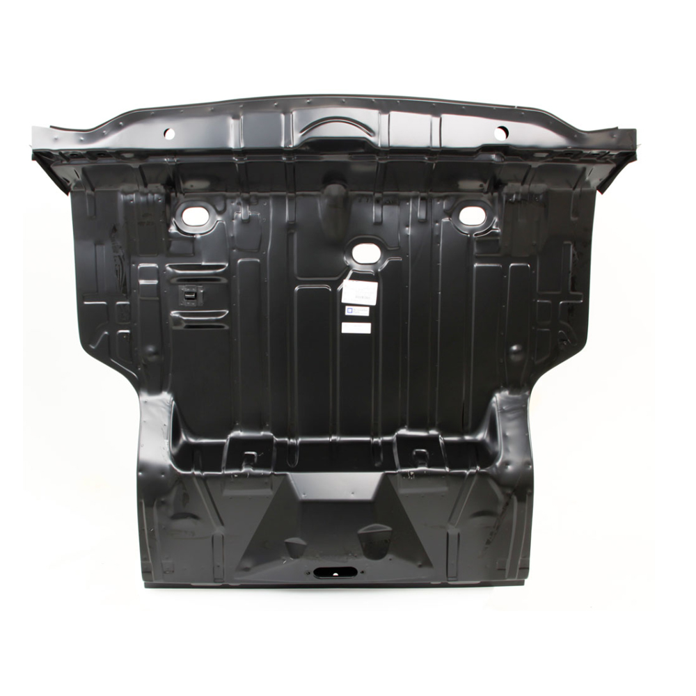 1971 Buick Skylark/GS/Regal/GN FULL ONE PIECE TRUNK FLOOR PAN (INCLUDES GAS TANK BRACES, BODY BRACES AND BRACKETS ALREADY WELDED IN - GOES FROM THE BACK OF THE REAR SEAT TO REAR BODY PANEL) | BP5194A