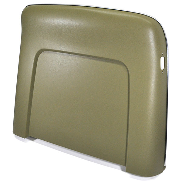 1968 Chevrolet Chevelle/Malibu PLASTIC BUCKET SEAT BACKS - INJECTION MOLDED WITH MOLDED CHROME (FITS 68 ALL & 69-72 RECLINING SEATS ONLY) IVY GOLD - PR | IN4400Z