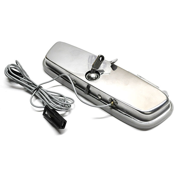 1971 Chevrolet Chevelle/Malibu INTERIOR REARVIEW MIRROR W/ BUILT-IN MAP LIGHT 8'' (STAINLESS STEEL) | IN3114Z