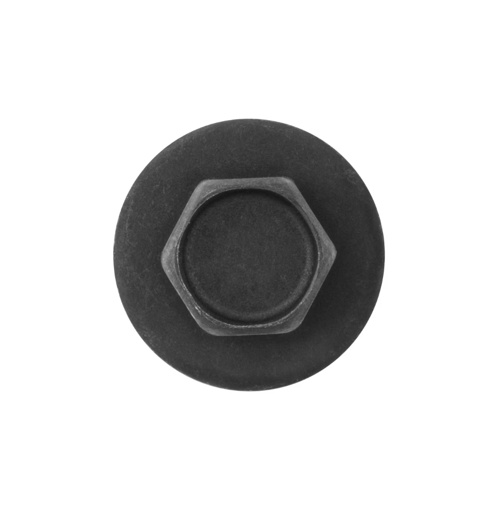 1978 Chevrolet Impala/Caprice/Bel Air HEX HEAD TRUNK LID BOLTS 5/16''-18 X 15/16'' (BLACK PHOSPHATE) - DOG POINT WITH 7/8'' WASHER - 4 PC | BP4462Z