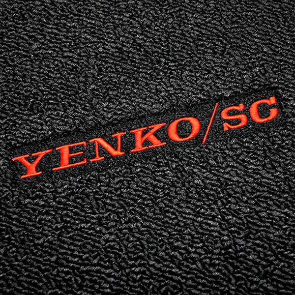 1967 Chevrolet Chevelle/Malibu NEW YENKO / SC RED EMBROIDERED FLOOR MATS - SET OF 4 | IN1011Z