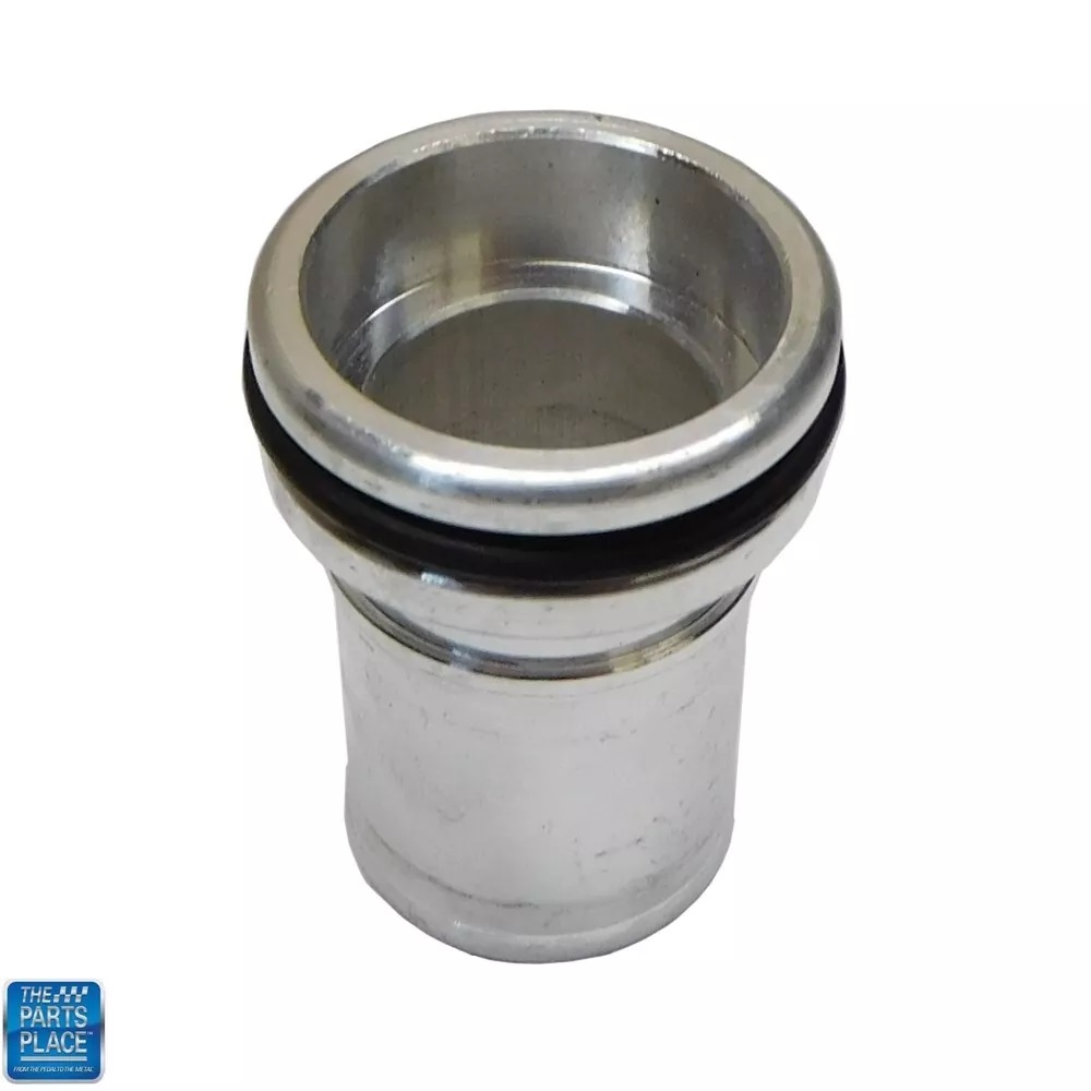 1986 Oldsmobile Full Size STAINLESS THERMOSTAT HOUSING (INCLUDES NEW O-RING ON HOUSING - FITS DELTA 88, 98, TORONADO) - REPLACES GM # 25522194 | CS12524Z