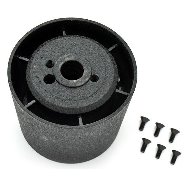 1970 Pontiac Firebird/TransAm FORMULA STEERING WHEEL HUB - METAL COLLAR THAT ATTACHES STEERING WHEEL TO COLUMN (BLACK ONLY) EA | ST10457F