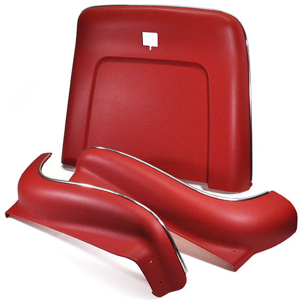 1972 Chevrolet Monte Carlo SEAT BACK & APRON KIT (RED) - 6 PIECES | IN2244Z