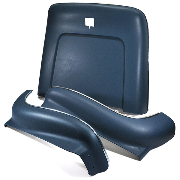 1972 Chevrolet Nova/Chevy II SEAT BACK & APRON KIT (MEDIUM BLUE) - 6 PIECES | IN2245Z