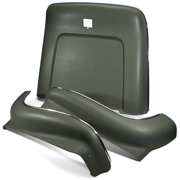 1972 Chevrolet Nova/Chevy II SEAT BACK & APRON KIT (DARK GREEN) - 6 PIECES | IN2247Z