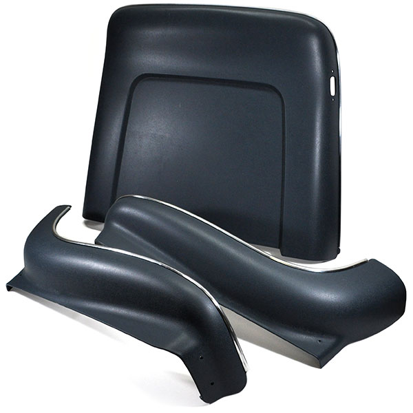 1970 Chevrolet El Camino SEAT BACK & APRON KIT (DARK BLUE) 68 ALL AND 69-72 WITH RECLINING PASSENGER SEAT - 6 PIECES | IN2252Z