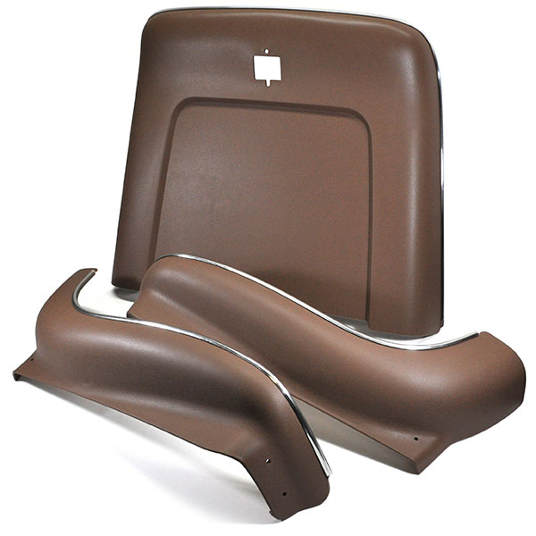 1970 Chevrolet Nova/Chevy II SEAT BACK & APRON KIT (DARK SADDLE) - 6 PIECES | IN2254Z