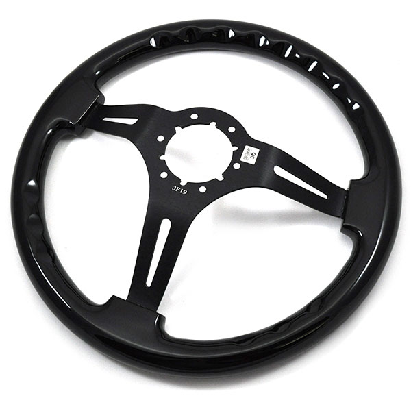 Chevrolet Chevelle/Malibu AFTERMARKET STEERING WHEEL (BLACK WOOD WHEEL WITH BLACK ANODIZED SPOKES, 14'' OUTSIDE DIAMETER) | ST3073Z