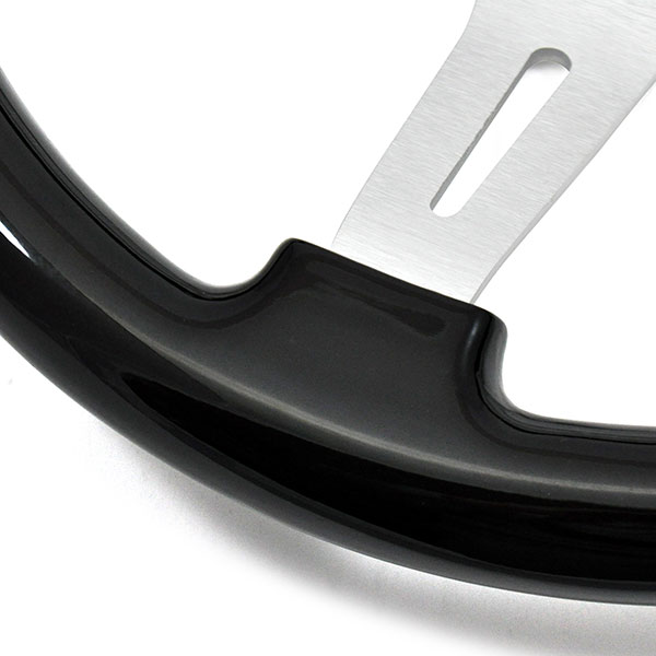 1995 Chevrolet Monte Carlo AFTERMARKET STEERING WHEEL (BLACK WOOD WHEEL WITH BRUSHED SILVER SPOKES, 14'' OUTSIDE DIAMETER) | ST3074Z