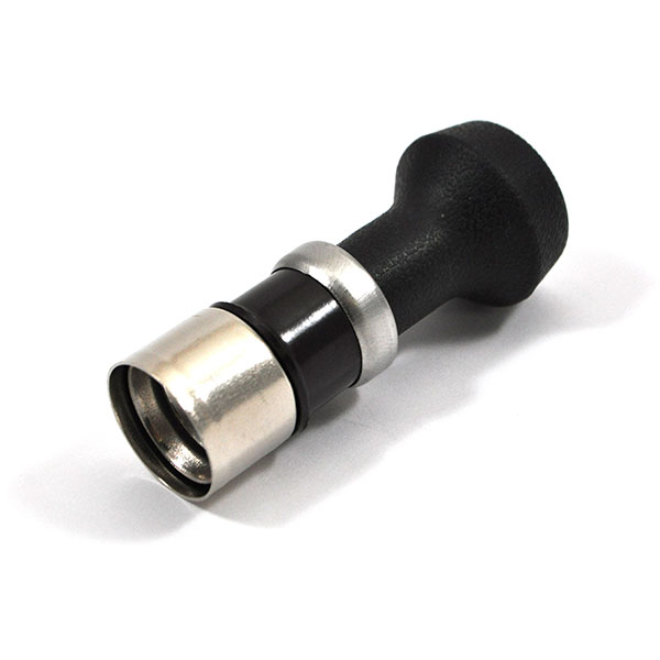 1977 Chevrolet Nova/Chevy II BLACK CIGARETTE LIGHTER WITH FLAME LOGO COMPLETE WITH KNOB & ELEMENT - GM # 344802 | IN3530C